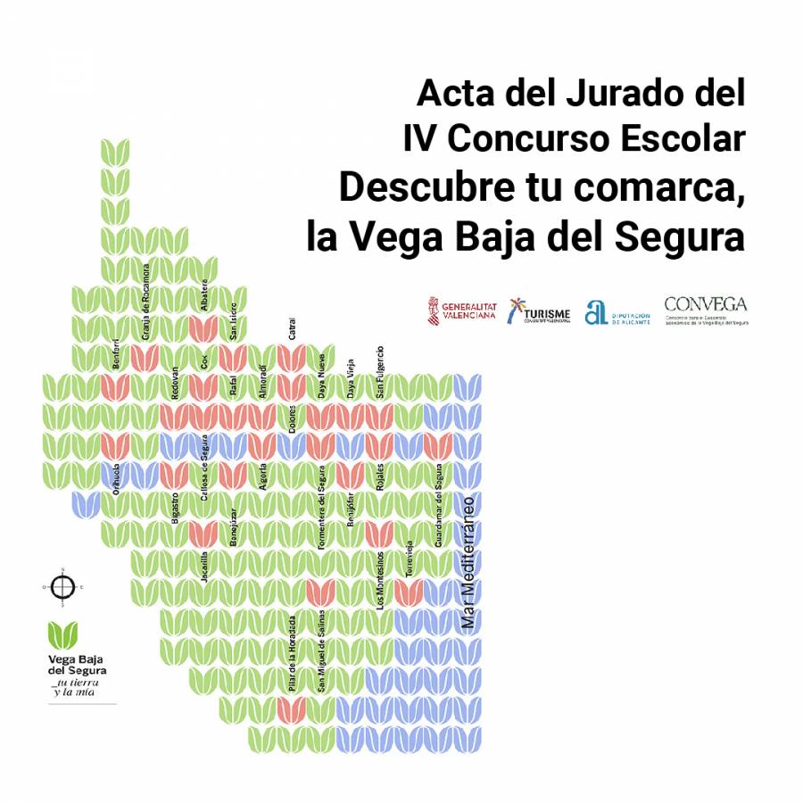 Acta del Jurado del IV Concurso Escolar Descubre tu comarca, la Vega Baja del Segura