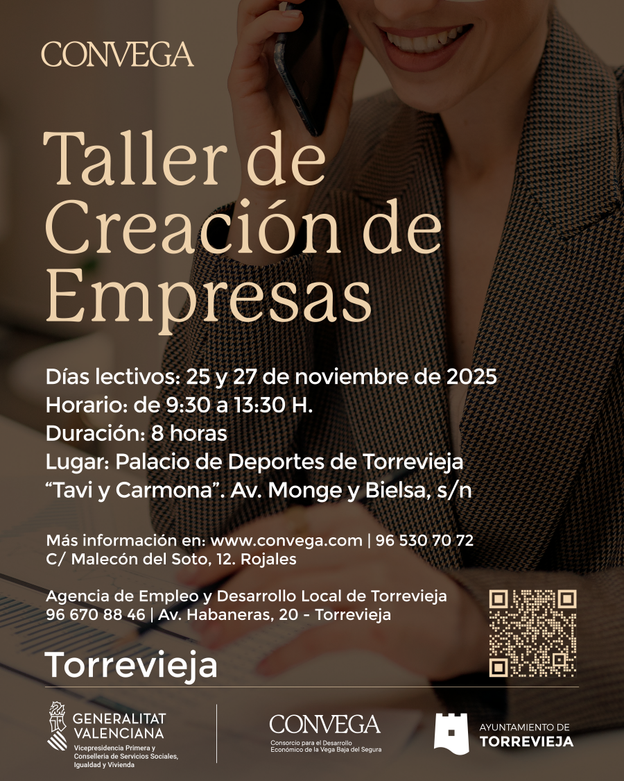 Taller Creación Empresas Torrevieja 2025